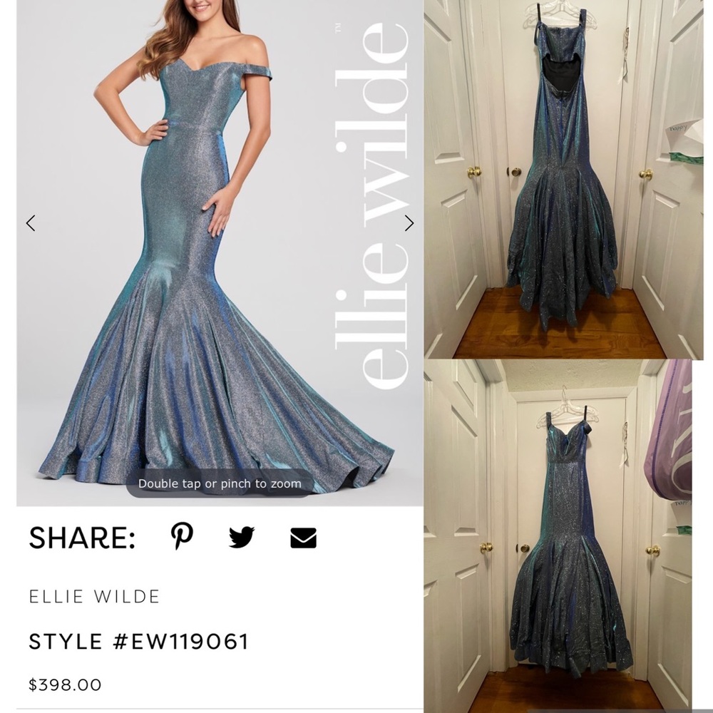 Ellie Wilde Mermaid Prom Dress